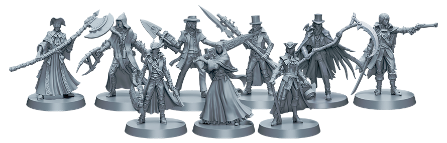 Highly-Detailed Miniature Figures