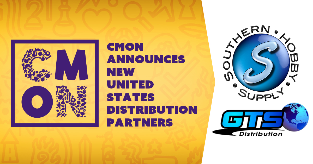 CMON Announces New United States Distribution Partners